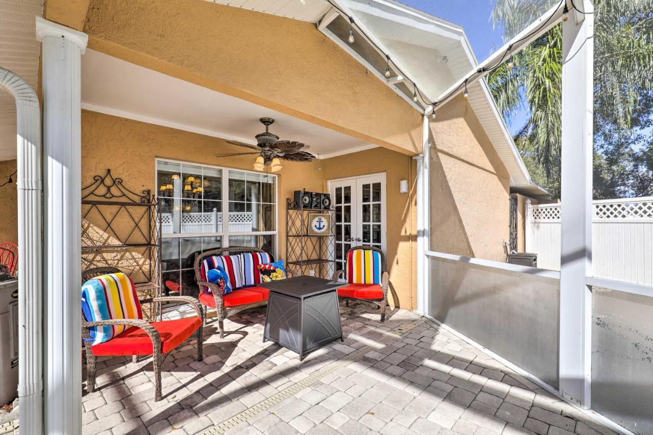 Cozy Home In Heart Of Tampa With Lanai And Pool! Exterior foto